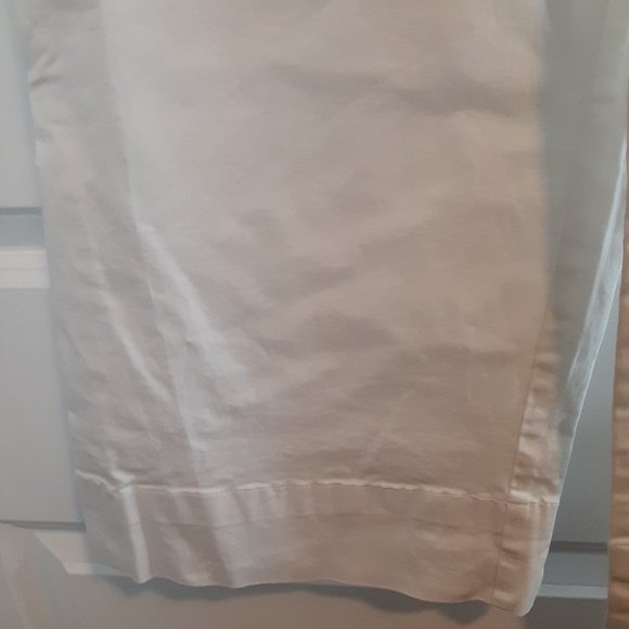 Wide Leg Bright White Mod Mariner Crop Button fly Pants - Picture 7 of 11